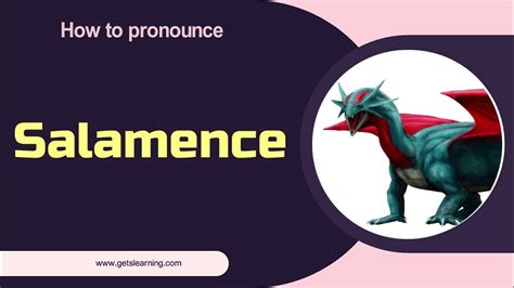 salamence pronunciation|How To Pronounce Salamence: Salamence pronunciation.